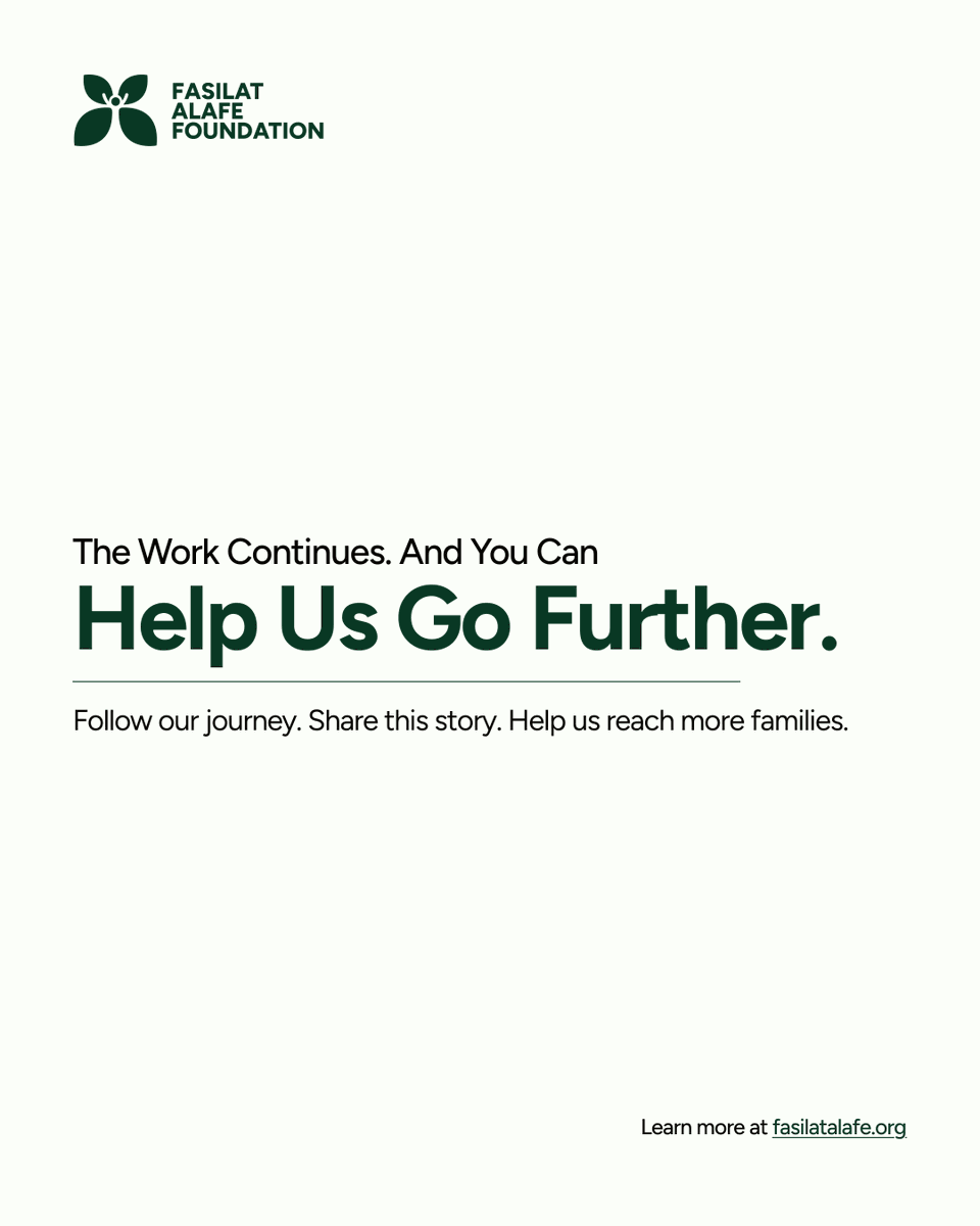 fasilatalafe's tweet photo. Fasilat Alafe Foundation is committed to showing up where support is needed most. With your support, we can reach more families and go further.  Follow our journey. Share this story. Be part of what comes next. https://t.co/NVFxQItdgV