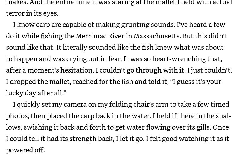 TruthScarier's tweet photo. Here's a rather bizarre story: the crying carp https://t.co/Je3tVGNv2L