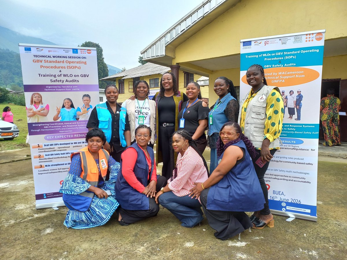 Wesad_Cameroon's tweet photo. We joined fellow CSOs for the GBV Safety Audit Training organized to strengthen our capacity to identify safety risks, conduct survivor-centered audits, and advance GBV prevention and response
#EndGBV #WESAD #SurvivorCenteredApproach #NWSWCameroon #UNFPA https://t.co/S6f41xeOJ8