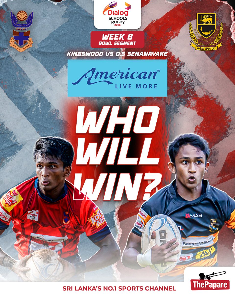 ThePapareSports's tweet photo. Kingswood vs DSSC. Who are you backing to claim victory this week?

Coverage powered by @AmericanWater

#DSRL #SchoolsRugby #ThePapareRugby https://t.co/G91aCcxu2d