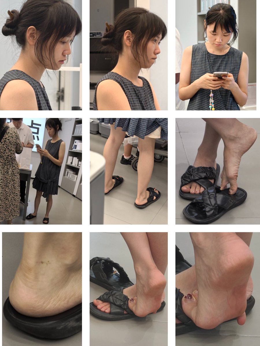 zaoqi666's tweet photo. 有喜欢街拍的吗？一起交流，我平时也拍点亲戚的！#街拍 #偷拍 #玉足 https://t.co/AbcNYrcodK