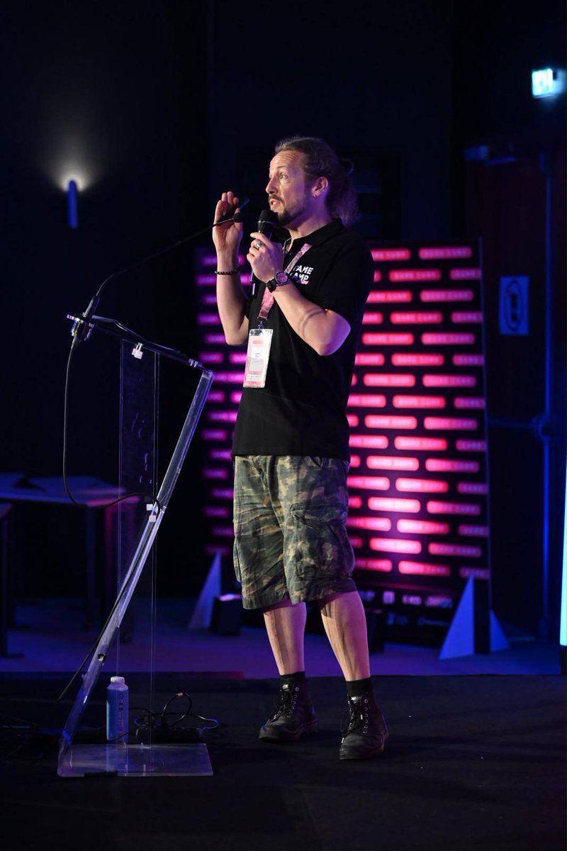 GameCampFrance's tweet photo. Game Camp 2026 📢

La 9e édition du #GameCamp est officiellement lancée !

Nous avons eu le plaisir d'accueillir Gaëtan Bruel, Président du @LeCNC pour le mot d'ouverture. https://t.co/GsCmrdBMIn