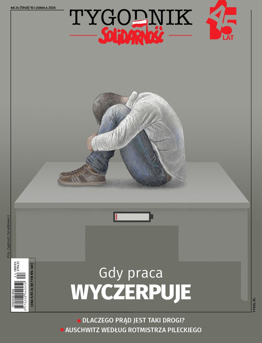 RafalWos's tweet photo. Czy żyjemy w kapitalistycznej neprerywce? Czemu co trzeci zawodowy kierowca zasnął kiedyś za kierownicą? Dlaczego mundurowi na emeryturze żyją krócej niż reszta populacji? Czemu wśród weterynarzy jest najwięcej samobójstw? 
Piszą o tym w nowym @Tysolpl nasi autorzy @RafalWos @Ludwik_Peziol @tomaszdidymos @mi_basia i @jakub_pacan 

A do tego: 
➡️ @MagdaOkraska o tym dlaczego płaca minimalna wyhamowała? 
➡️ Młody @donaldtusk przekonuje w rozmowie z @Tysolpl dlaczego w kapitalizmie nie ma miejsca na silne związki zawodowe..
➡️ @A_Gajcy o aneksie do raportu ws. WSI
➡️ @MarekNowak86 zrobił ranking najgorszych ministrów uśmiechniętego rządu. Zgadnijcie kto wygrał..
➡️ @MarStaniszewski o szoku artystów, gdy dowiedzieli się, że Polscy ich nie cierpią i mają w nosi ich poglądy.
➡️ Dlaczego prąd jest taki drogi? -wyjaśnia (z liczbami) #SzczepanRuman
➡️ Czy będzie atom w Bełchatowie? - pyta @MarcinCzytelnik  
➡️ Ukraina jako niemiecki land? Zełeński jako komisarz UE? - zastanawia się @karnkowski 
➡️ @ZdzKrasnodebski o zadziwiających lukach w niemieckiej pamięci o Polsce
➡️ Chwalimy nową książkę "Szuler" naszego autora @RencaSebastian 
➡️ Jan Paweł Aeltermann - ksiądz, Niemiec, męczennik hitleryzmu

Okładkę zrobił dla nas @zygzet 

cc. @sjastrzebowski @Karol_Gac