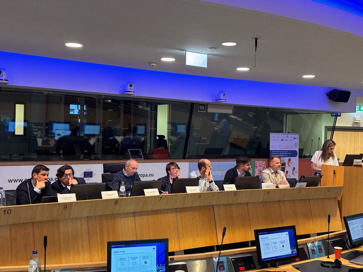 FutourismEU's tweet photo. 🇪🇺 What does the future of tourism in EU regions and cities look like?

This was the central question of #FUTourism Conference at @EU_CoR

A valuable exchange on sustainability, digitalisation, competitiveness, connectivity &amp; support for tourism SMEs.

#SMEs #Tourism #Futourism https://t.co/W41SKu51S7