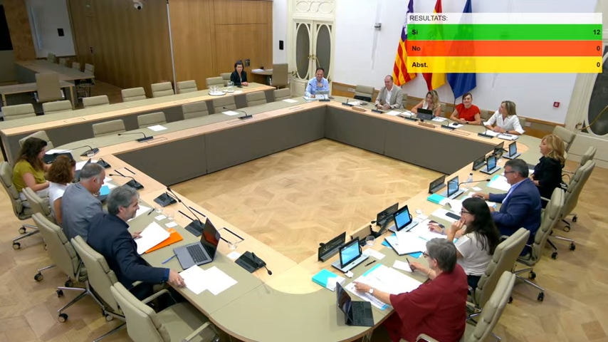 ParlamentIB's tweet photo. @ppbalears @salomecr @psibpsoe @AlejandroPital3 Imatges de la sessió de la Comissió de Turisme, Cultura, Esports, Treball, Funció Pública i Diàleg Social, durant la qual s'han debatut i aprovat dues proposicions no de llei. https://t.co/RlP1xqKaPB