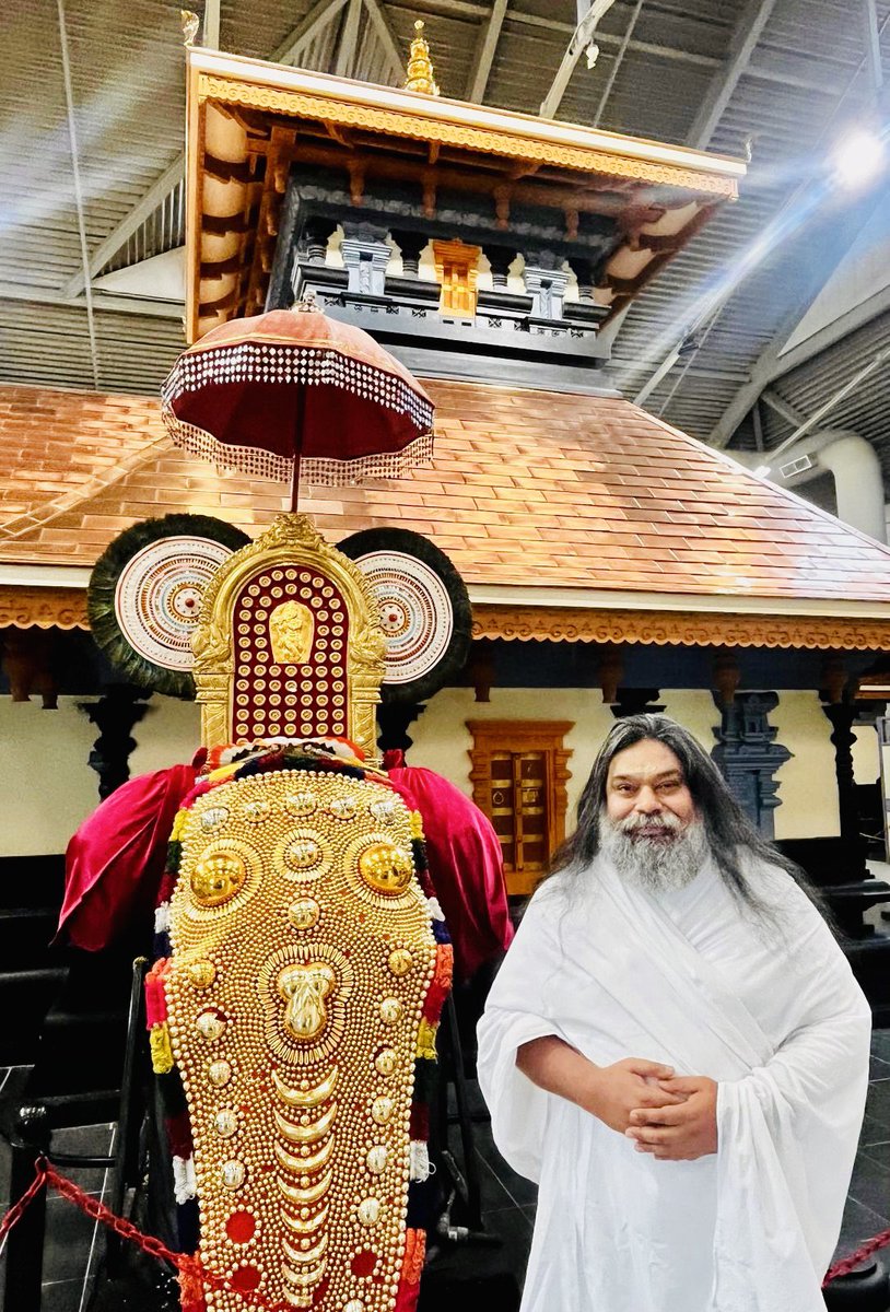 AOLSwamiji's tweet photo. From Guruvayurappan Temple Of Brampton Ontario 🇨🇦 https://t.co/F7LrEUz9TU