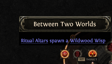 Erpege92's tweet photo. @pathofexile GGG, you guys keeps saying they want melee to be viable, but then you go around and add a point like this that varies between "useless" and "mostly useless" for melee builds. That wisp disappears if you so much as sneeze in its direction 🥲 https://t.co/LHkAlYDmvS