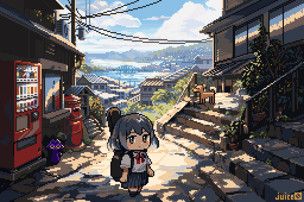 2026年自分が選ぶ今年上半期の4枚 #ドット絵 #pixelart いつも投稿を