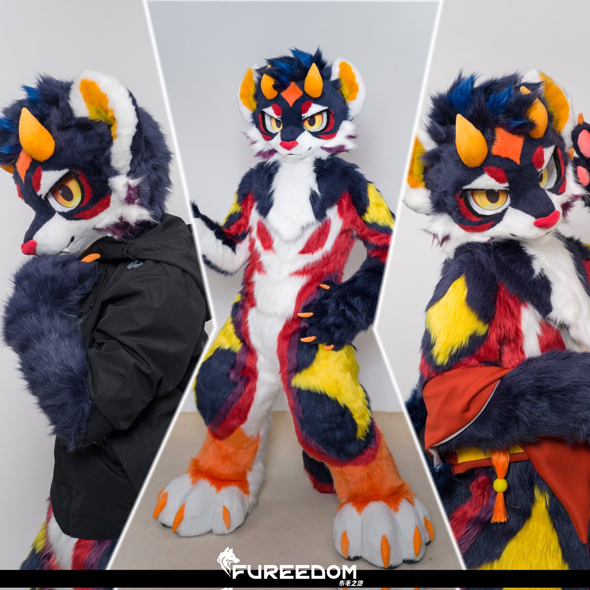 FureedomFur's tweet photo. Fursuit Showcase
Client：@Parrish_orz https://t.co/650e7VQ1sy