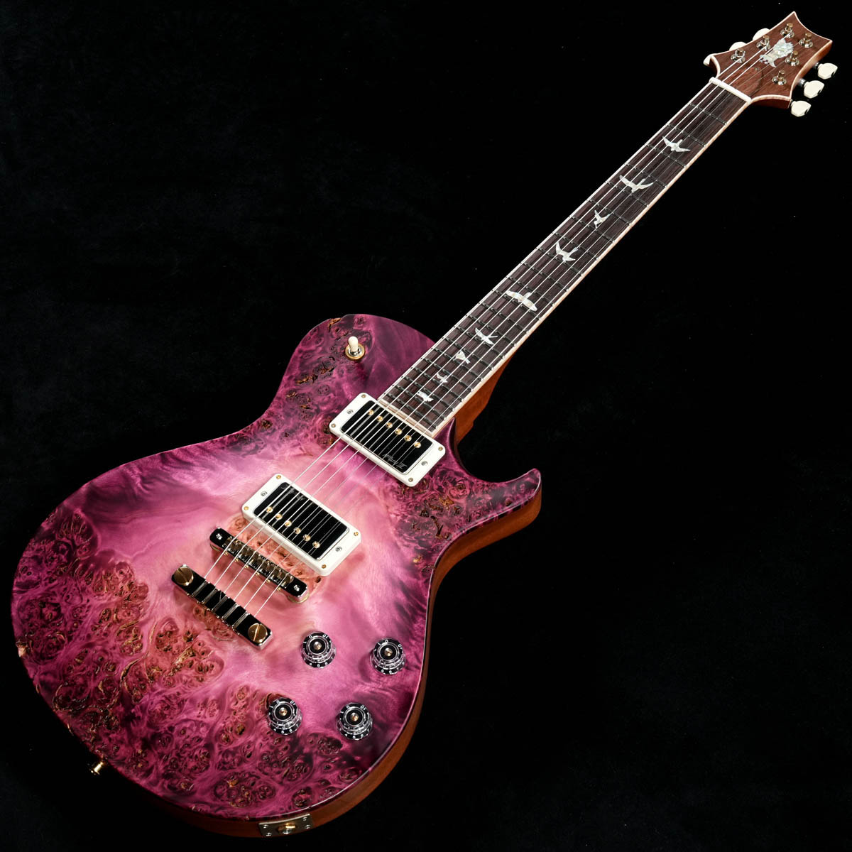 1484shibuya's tweet photo. ◤New Arrivals◢
#PaulReedSmith #PrivateStock #12064 McCarty SC56 Poplar Burl Top Midnight Orchid Glow. https://t.co/1ExUb5a7VW