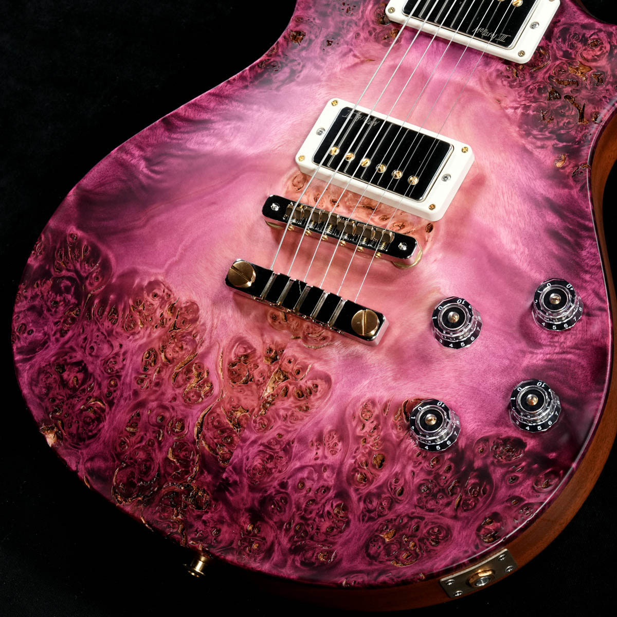 1484shibuya's tweet photo. ◤New Arrivals◢
#PaulReedSmith #PrivateStock #12064 McCarty SC56 Poplar Burl Top Midnight Orchid Glow. https://t.co/1ExUb5a7VW