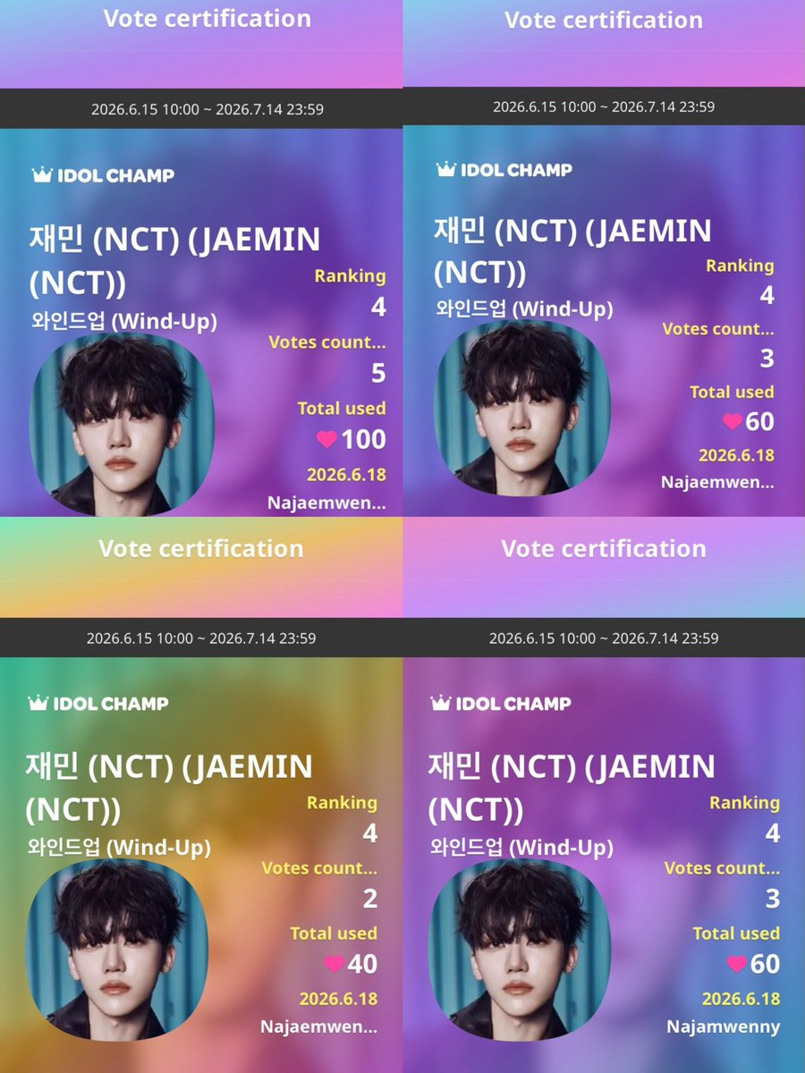 najaemwenny's tweet photo. 📢✨ มาโหวตคุณนักแสดง Na Jaemin จากซีรีส์ Wind Up กันเถอะ! 🏆💚

🥕 หัวข้อ : Korea Popularity Award (Male)
🐰🐱 

⏰ระยะเวลาโหวต : 15 มิถุนายน - 14 กรกฎาคม 2569

🖇️ : https://t.co/9Fi4PKqcA3 

💌 🐰 #โหวตเพื่อแจมิน #VoteForNAJAEMIN https://t.co/jrRYvTZNEI