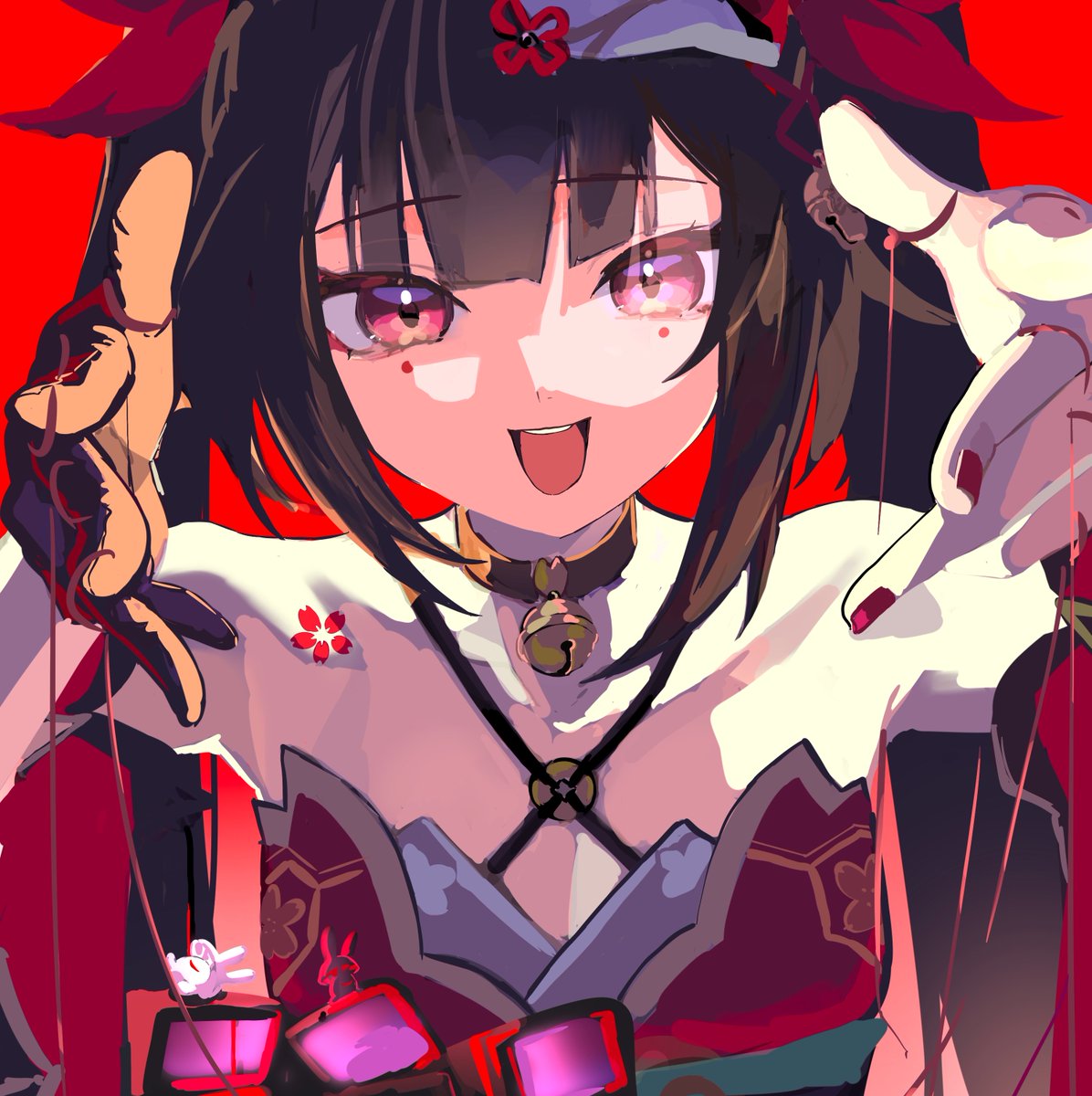 mochi_upamo's tweet photo. 全部隠れた花火のデコルテ https://t.co/t5oTCckzXC
