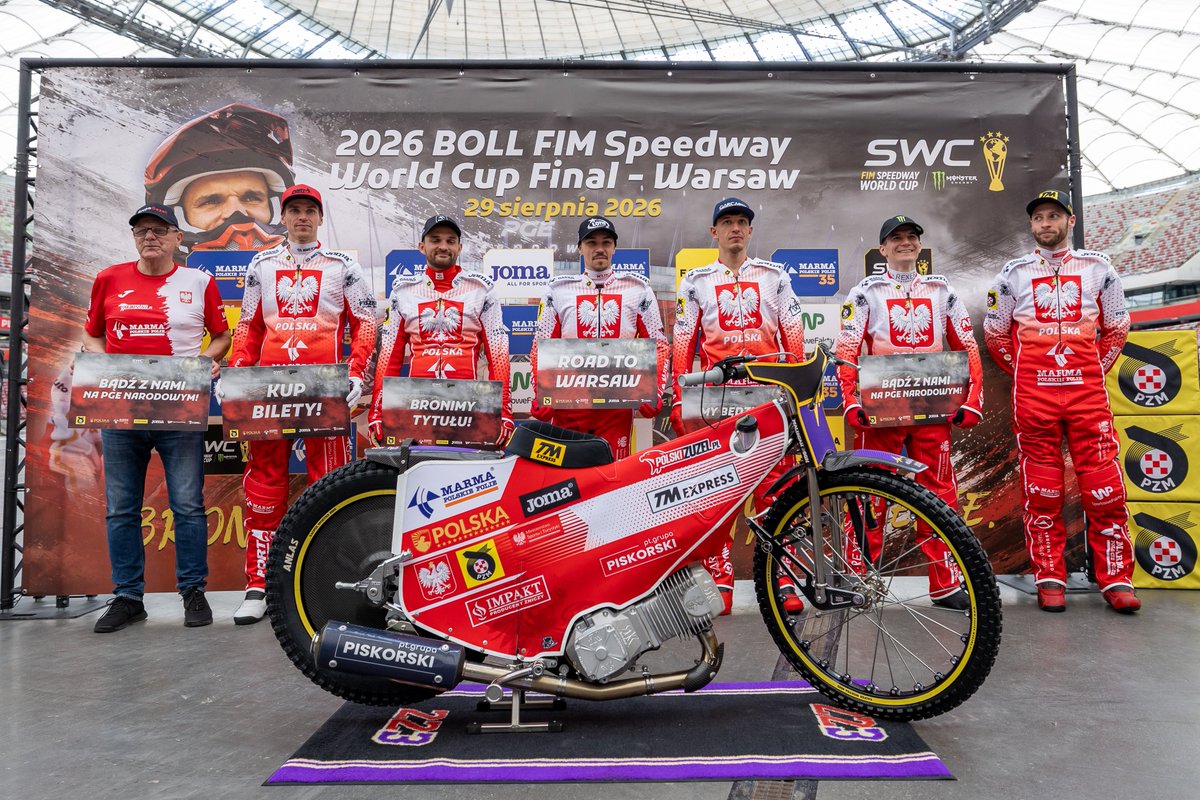 EkstraligaPL's tweet photo. Cel jest jeden: jedziemy po złoto DPŚ na @PGENarodowy 🏆 

Link do newsa dzisiejszej konferencji prasowej w komentarzu!

@PolskiZuzel | @eFortunapl | @OfficialPZM |@SGPnarodowy | @ZKloskowska