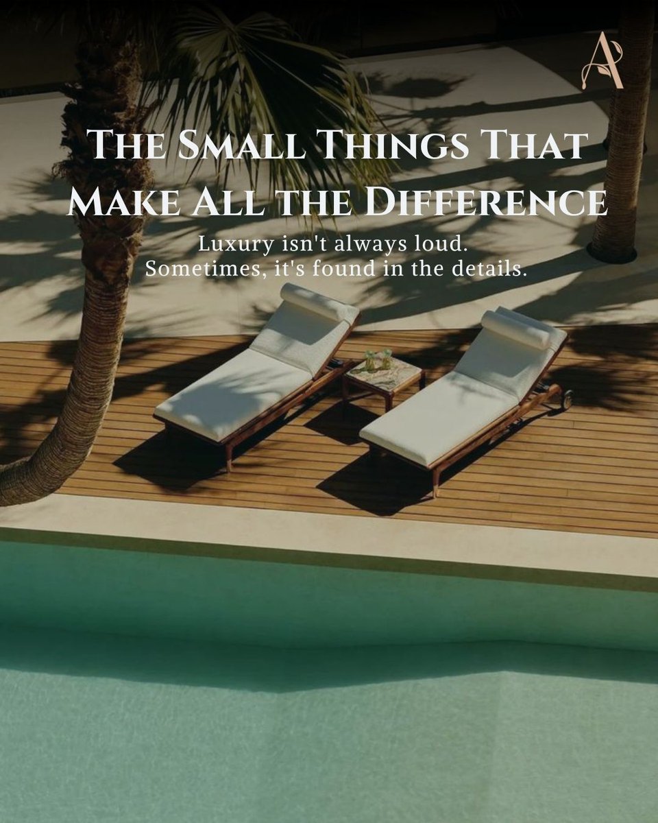 ANAVYNbyAP's tweet photo. The way a home feels isn't defined by one grand feature. It's shaped by thoughtful proportions, seamless flow, privacy, comfort, and attention to detail.

True luxury isn't about excess. It's about getting every detail right.

ANAVYN • Quiet luxury • Mindful living • Calm https://t.co/mVtppOM0Ir
