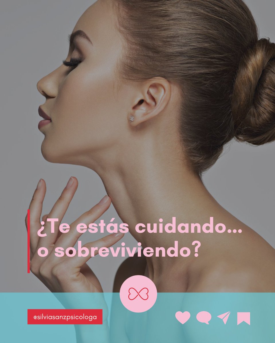 silviapsytel's tweet photo. ¿Te estás cuidando… o sobreviviendo?

https://t.co/tLQJn1ESlA

#consejos #psicología #psicoterapia #pensamientopositivo #crecimientopersonal https://t.co/QG60fVnsBc