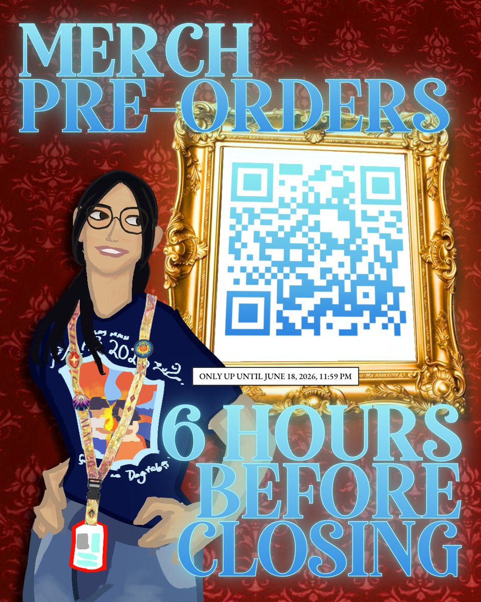 alabweek's tweet photo. 6 HOURS BEFORE MERCH PRE-ORDERS CLOSE 🚀

Make sure you snag yours now to ensure you have a piece of ALAB merch before our general selling this upcoming ALAB WEEK!

We hope to see you rocking your shirts, hoodies, lanyards, keychains, or stickers! 

✍️Travis Lara 
🖼️Kiko Monreal https://t.co/ijRBQExjEg
