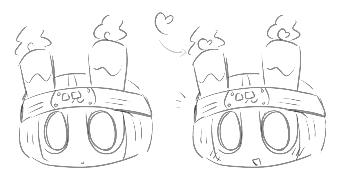 Ar_i_ru's tweet photo. very minor detail that's unnecessary/random, but i do this to Waraninja sometimes..  especially with my Oc x canon drawings https://t.co/QO9fC4H9Tp