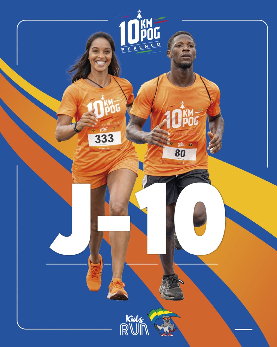 10KPOG's tweet photo. J-10 🔥 Port-Gentil, ça se rapproche ! Le 10KPOG arrive à grands pas 👟🇬🇦 Objectif des 10 prochains jours :
✅ régularité
✅ récupération
✅ focus

#10KPOG #RunInPog https://t.co/5U92IhESZS