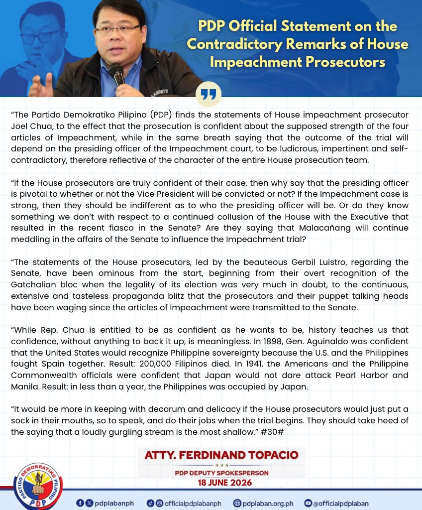 YesYesYo13's tweet photo. OFFICIAL STATEMENT OF PDP. https://t.co/Lr7QUXRPwk
