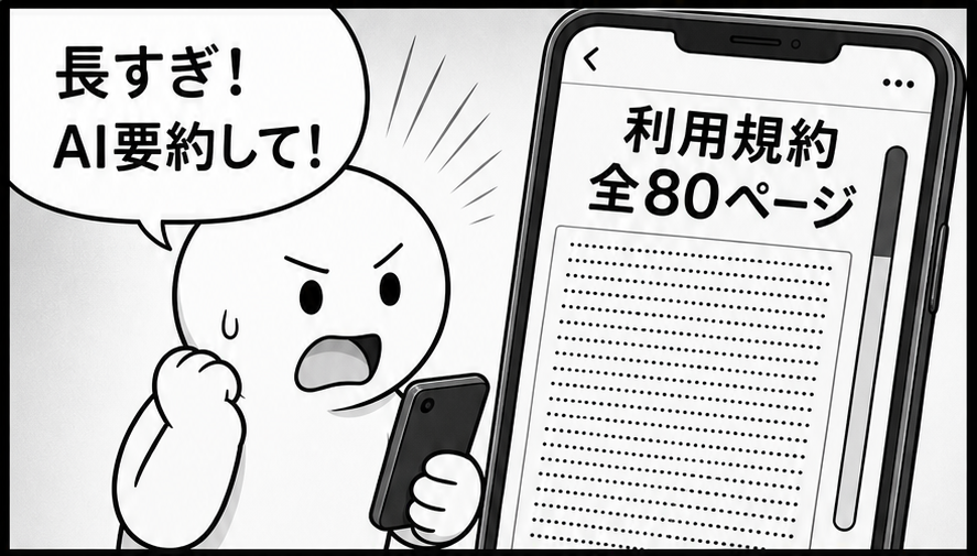 initcomics's tweet photo. 利用規約が80ページある時点で
もう読ませる気がない

#4コマ漫画 #漫画が読めるハッシュタグ https://t.co/VE3Ml7dAL0