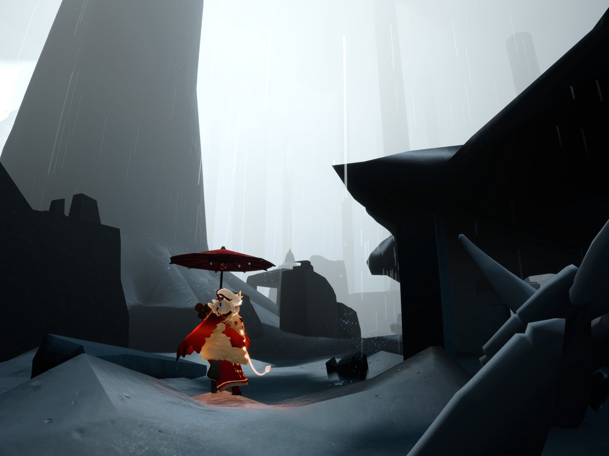 wool_3_0726's tweet photo. #星の子あいあい傘
 #thatskygame
愛々傘と哀々傘☂️ https://t.co/LREhR26aj6