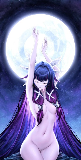 月の少女 #コロンビーナ #Columbina #GenshinImpact #原神