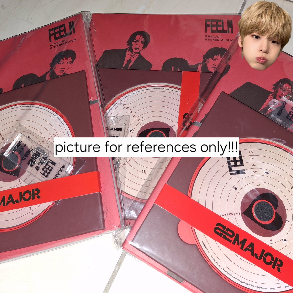 WenDogyun's tweet photo. 82MAJOR FEELM Album Giveaway 🎁🤍
[P/S: pls read T&amp;C]

Hi MY Etty! To celebrate Seongbin’s bday 🎂
3 winners = 1 FEELM Album Photobook Ver.

How to join:
• Like + repost
• Comment bias + why you love them
• Birthday wish for Seongbin

Deadline: 23rd June 2026, 10PM (MYT) https://t.co/LYVr44ftdZ