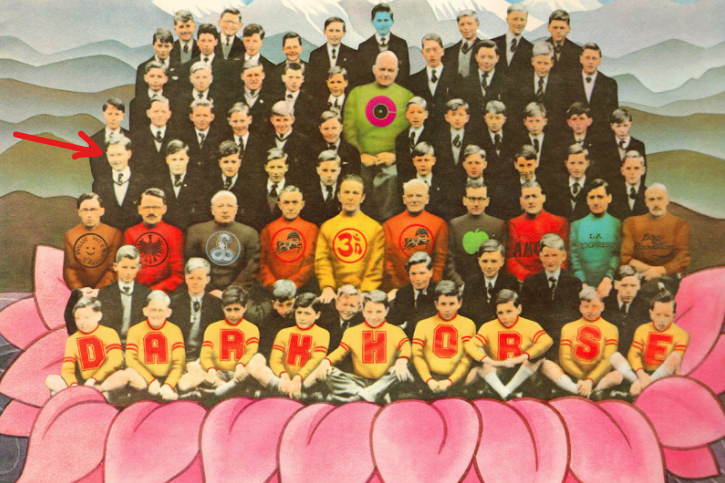 junebug_records's tweet photo. My Dad found out from an old friend in 2007 that he was on the cover of 'Dark Horse' by @georgeharrison. The kids at Liverpool Institute would often skip classes to watch @thebeatles play in the afternoons. https://t.co/ErD8d90T5y