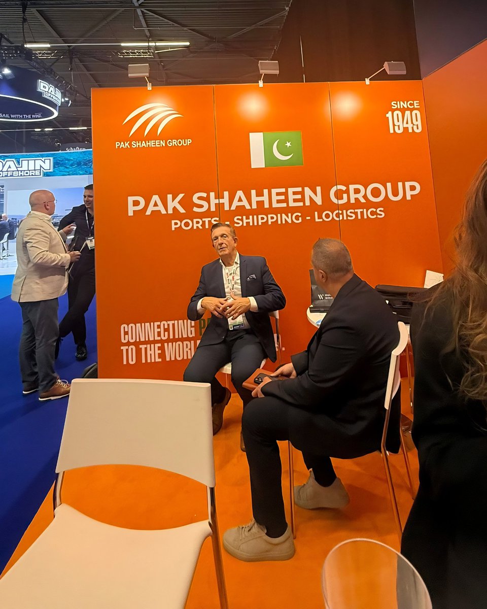 PakShaheenGroup's tweet photo. Simplifying global shipping for your large-scale demands. Our team at Breakbulk Europe 2026 is focused on delivering dependable, stress-free freight solutions that keep your project cargo moving smoothly.
📍Find us at Stand 2M48, Rotterdam Ahoy. ⚓
#ForeignPolicy #petrolrelief https://t.co/Ng0soLL4S7