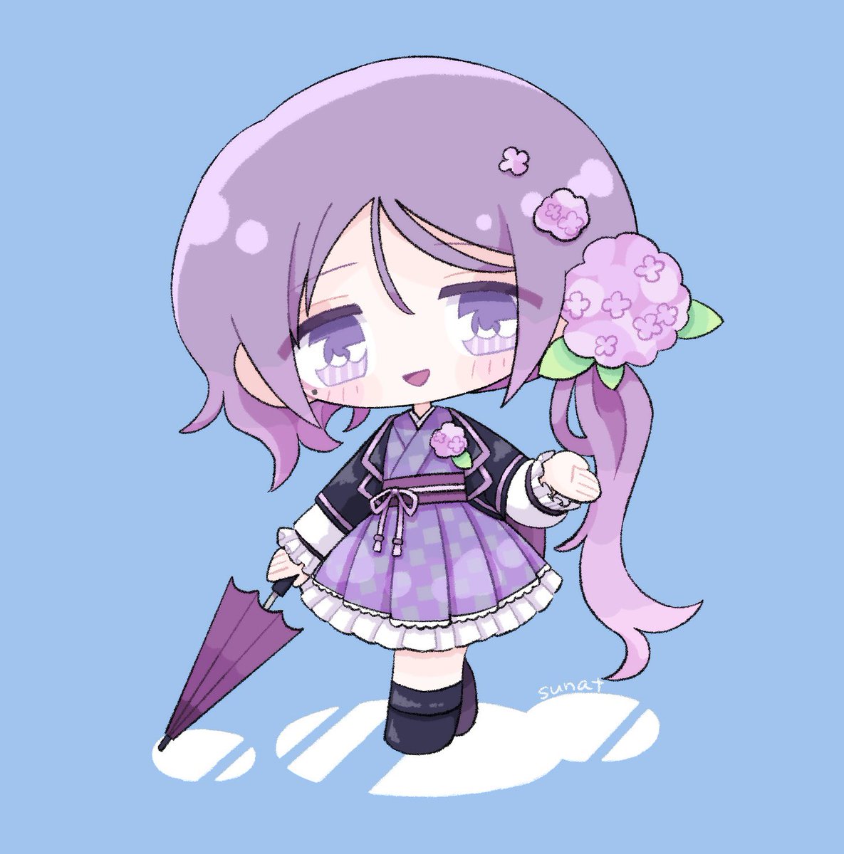 Sunato_Rodo's tweet photo. アジサイ絵まとめ💠（2022〜2024） https://t.co/WTrSd4OCYZ