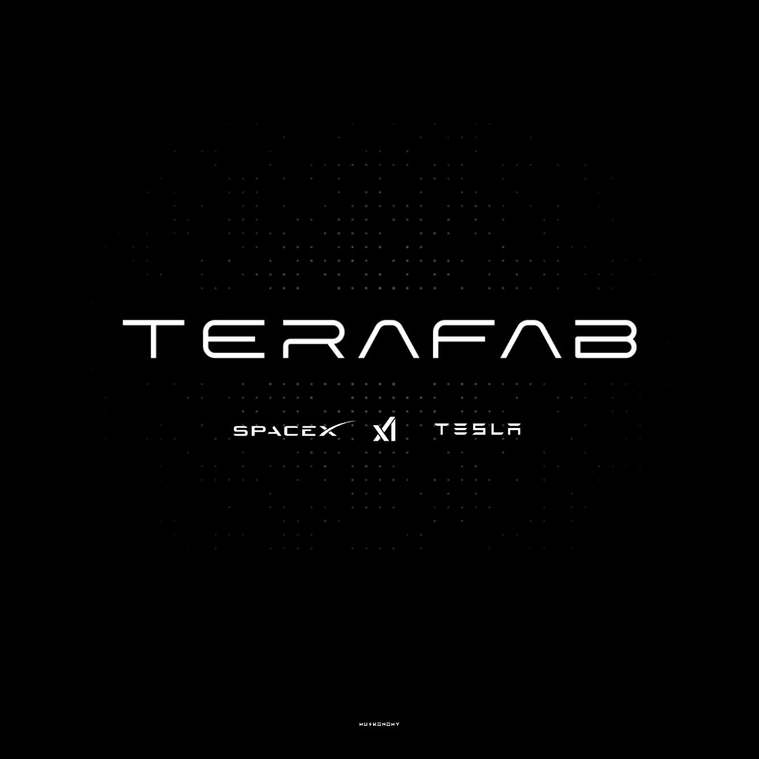 muskonomy's tweet photo. JUST IN: Elon Musk's Terafab is the largest chip factory in the world and a key part of America's chip comeback, President Trump says

Trump said Musk agreed to build Terafab, designed together with Intel's technology team.

Terafab is a giant chip plant from Tesla and SpaceX, with Intel as the manufacturing partner.

Musk announced it in March. Intel joined in April.

The goal is to produce 1 terawatt of AI compute every year.

That is roughly 50 times the world's current AI chip output.

The first phase costs about $25 billion, with up to $119 billion for the full build.

It will make chips for Tesla cars, Optimus robots and SpaceX satellites.

The site sits near Giga Texas in Austin and could become one of the largest factories on earth.
