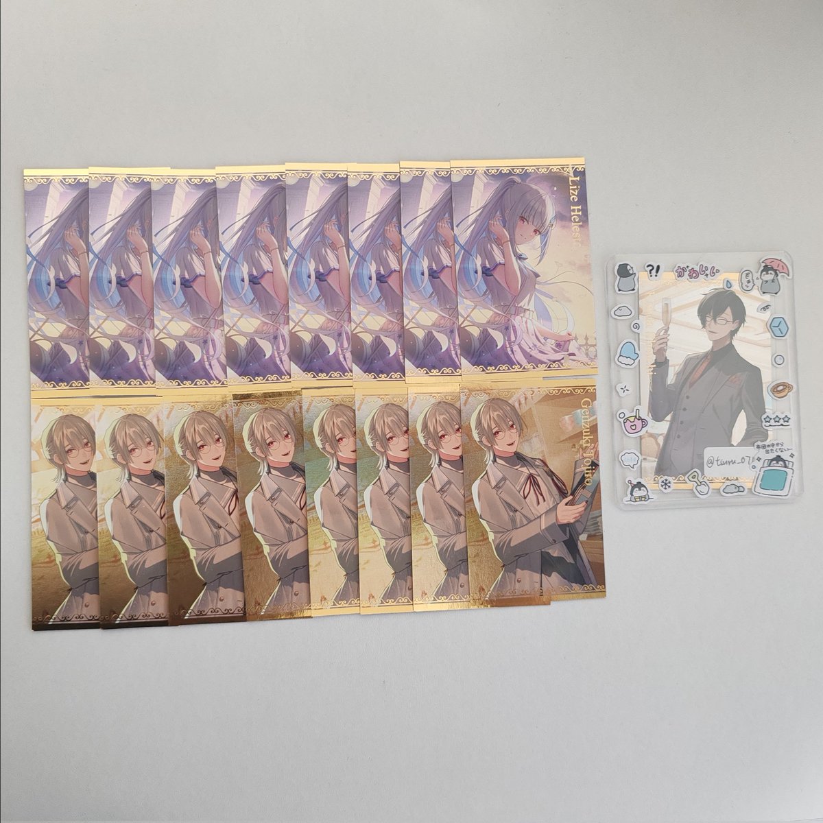 tsuru_0710's tweet photo. 【交換】にじさんじ 2026年6月ボイスビジュアルカード

譲↣画像参照
求↣IDカードの方

※まとめて優先※
※郵送のみ※

検索からでもお気軽にお声がけください✨ https://t.co/mkPZkvKK6r