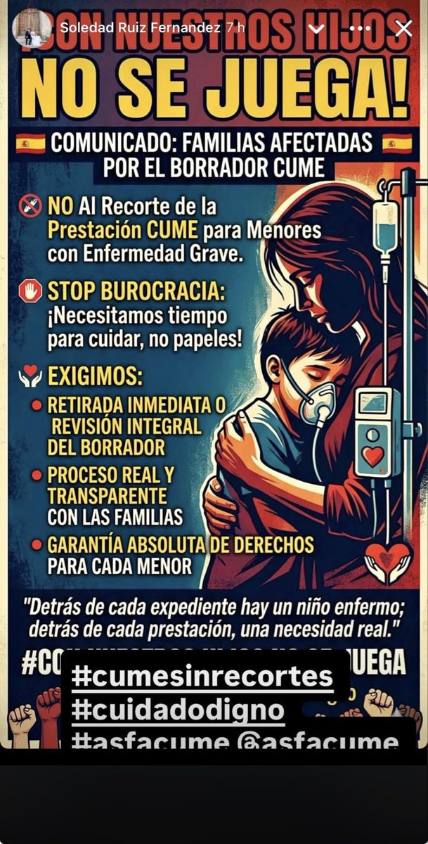 soledad_fp's tweet photo. Por favor @sanchezcastejon @inclusiongob @asfacume https://t.co/PkJMnsvaS0