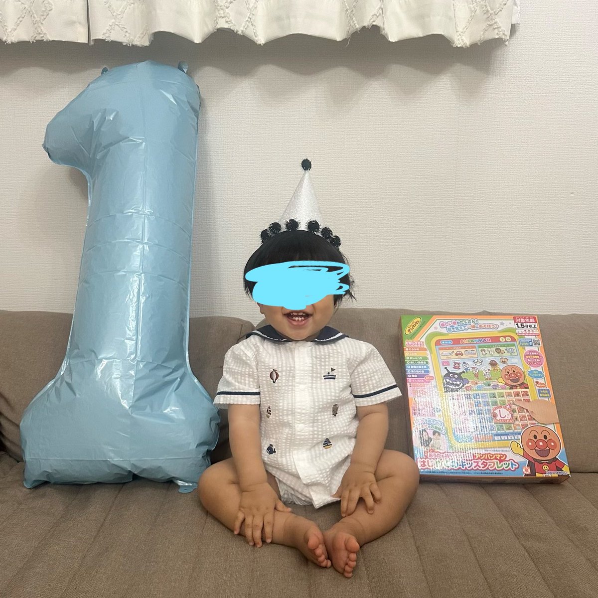 StSky1015's tweet photo. 次男爆誕から1年‼️爆速‼️ https://t.co/tovjaL2kIQ