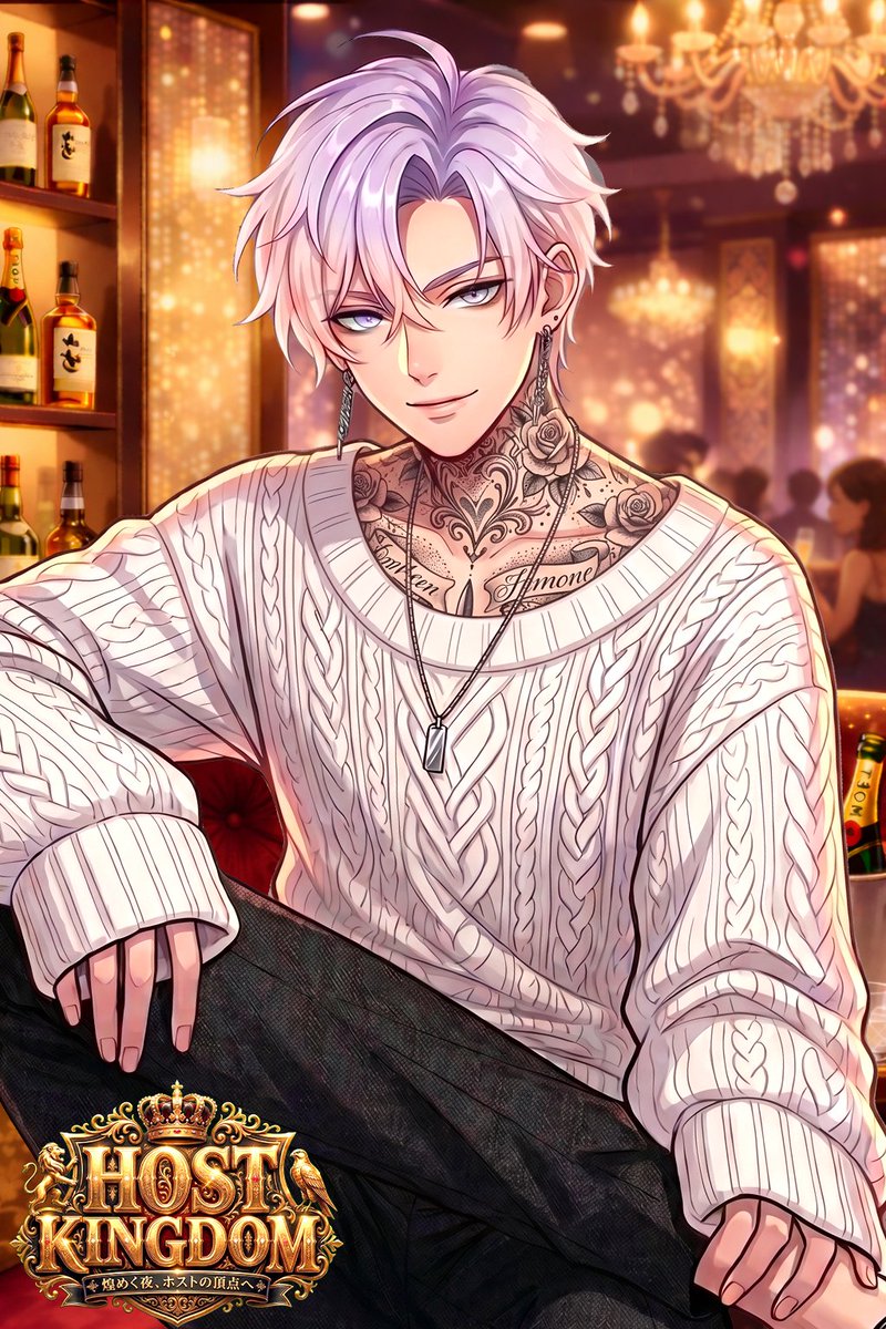 hostkingdom's tweet photo. カッコいいホストできたー！
プレイヤーのキャラスキンの1つです！
ゲームの中でナンバーワンホストになろう！

＝＝＝

★ホストの頂点を目指すゲーム
★キャバ嬢も登場！口説く理屈をゲームで学べ
★ラストコールやローランドショー、愛のハイエナを追随
#ホスト #イケメン #キャバ嬢 #恋愛心理学 https://t.co/7h1T7zzCaX