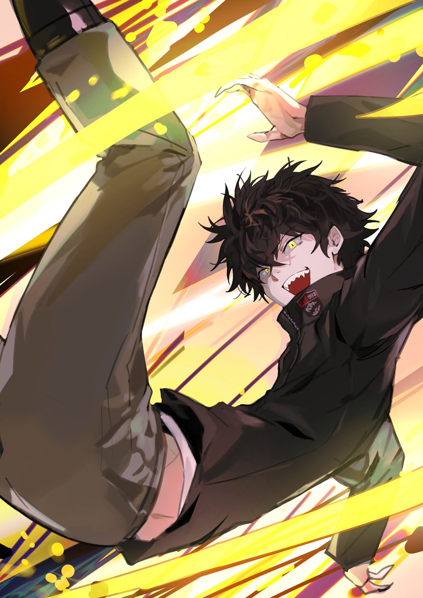 montesquekite's tweet photo. 5/100　ワールドトリガー　影浦雅人　＃イラスト https://t.co/mFTPRDELgY