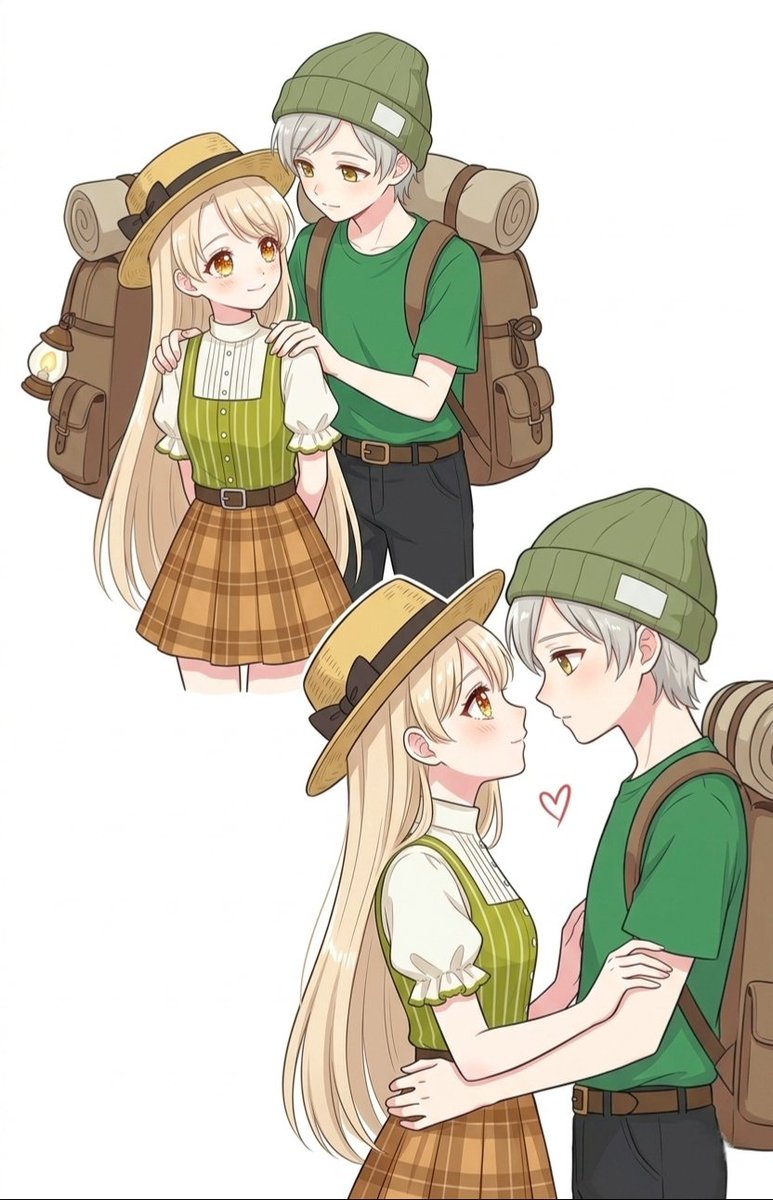 ⭕❤️New couples👀🥀 #animeart #characterdesign #oc #kawaii