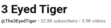 3EyedTigerVR's tweet photo. At a combined follower count of around 38,000 on just Instagram and Youtube in the last few years

I find both Twitch and X to be very difficult to penetrate

X is my newest foray on this account, the algorithms have been absolutely terrible for genuine impressions and engagement so far