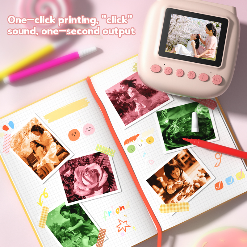 JJRC2025's tweet photo. V40 Kids Instant Print Camera! Print colorful photos instantly after shooting～Which moment will kids capture?
#V40 #KidsCamera #InstantPrintCamera #KidsGift #JJRC #fyp https://t.co/SgFlfYPNxz