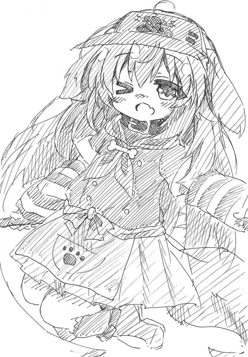 quartz0001's tweet photo. 会社で描いたシリーズinよそのこ
けだまどり(@kedamamimimi )さんちのココナちゃん https://t.co/yTn5pR02rv