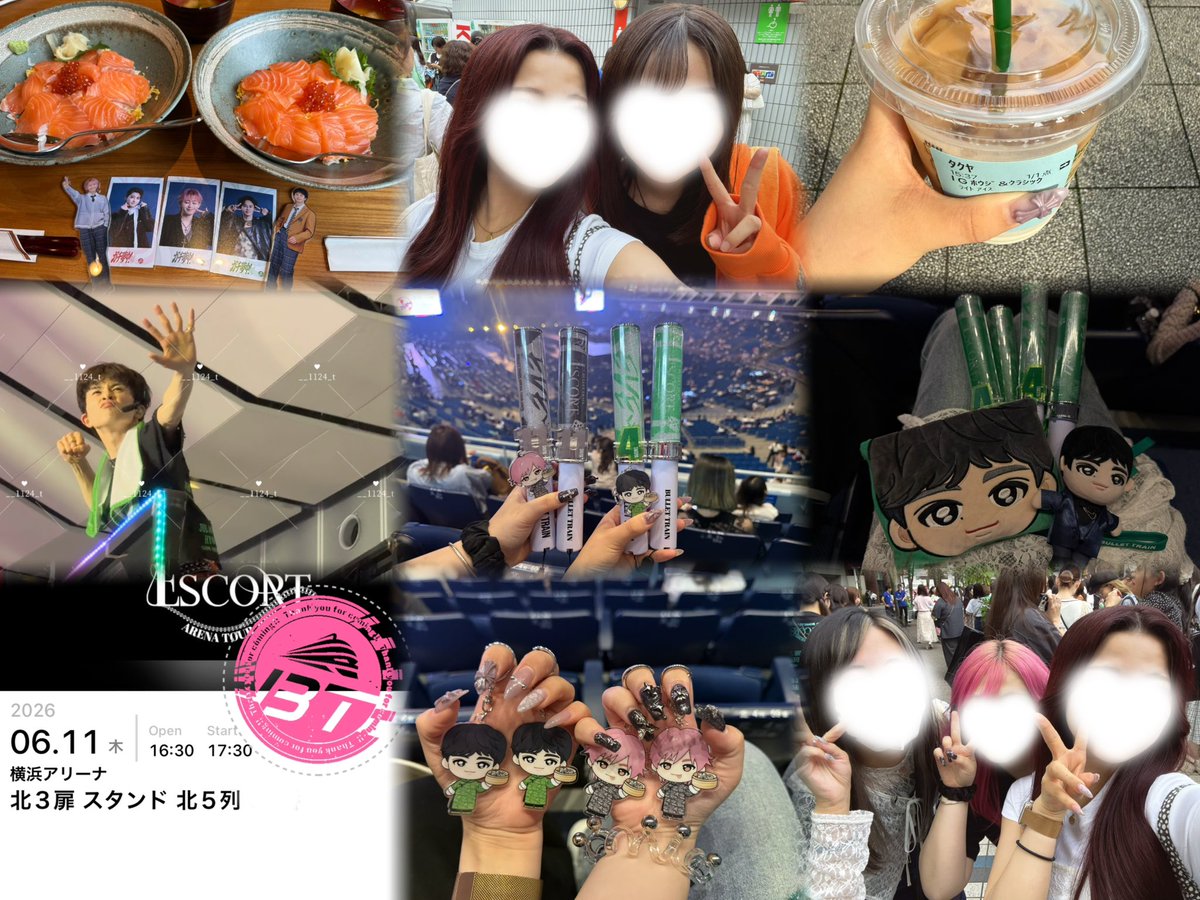 __1124_t's tweet photo. #超特急_ESCORT  6.11 🎪💚🩶 https://t.co/SCYCnqF7p3