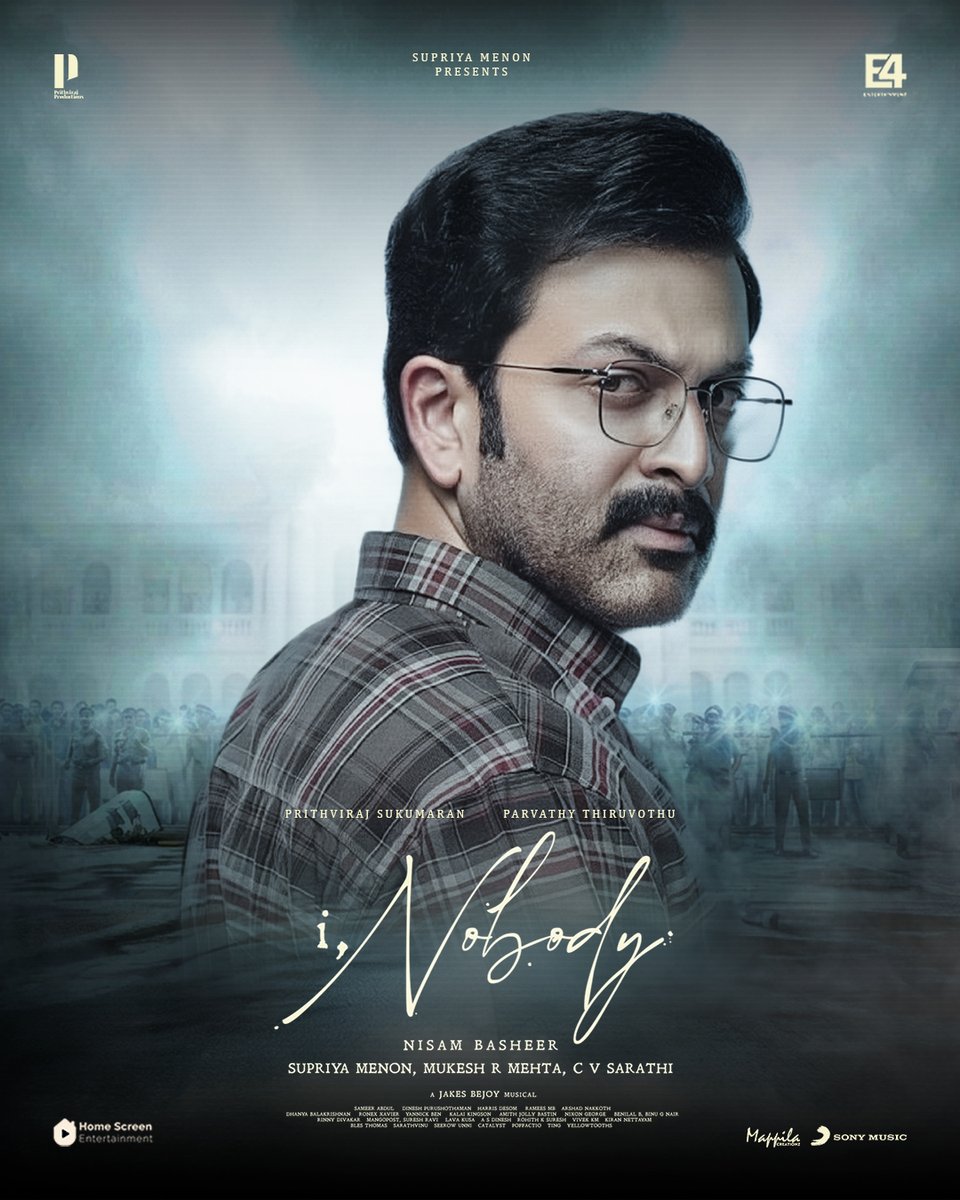 MappilaCreation's tweet photo. i,Nobody Fan Made Movie Poster Design @PrithviOfficial 
#prithviraj #iNobody #supriyamenon #NisamBasheer #movies #film #mollywood #INobody @Poffactio @PrithvirajProd @E4Emovies @sonymusic @homescreenent @jakes_bejoy @harrisdesom @parvatweets @yellowtooths @LetsXOtt https://t.co/PT4PDIcjFm
