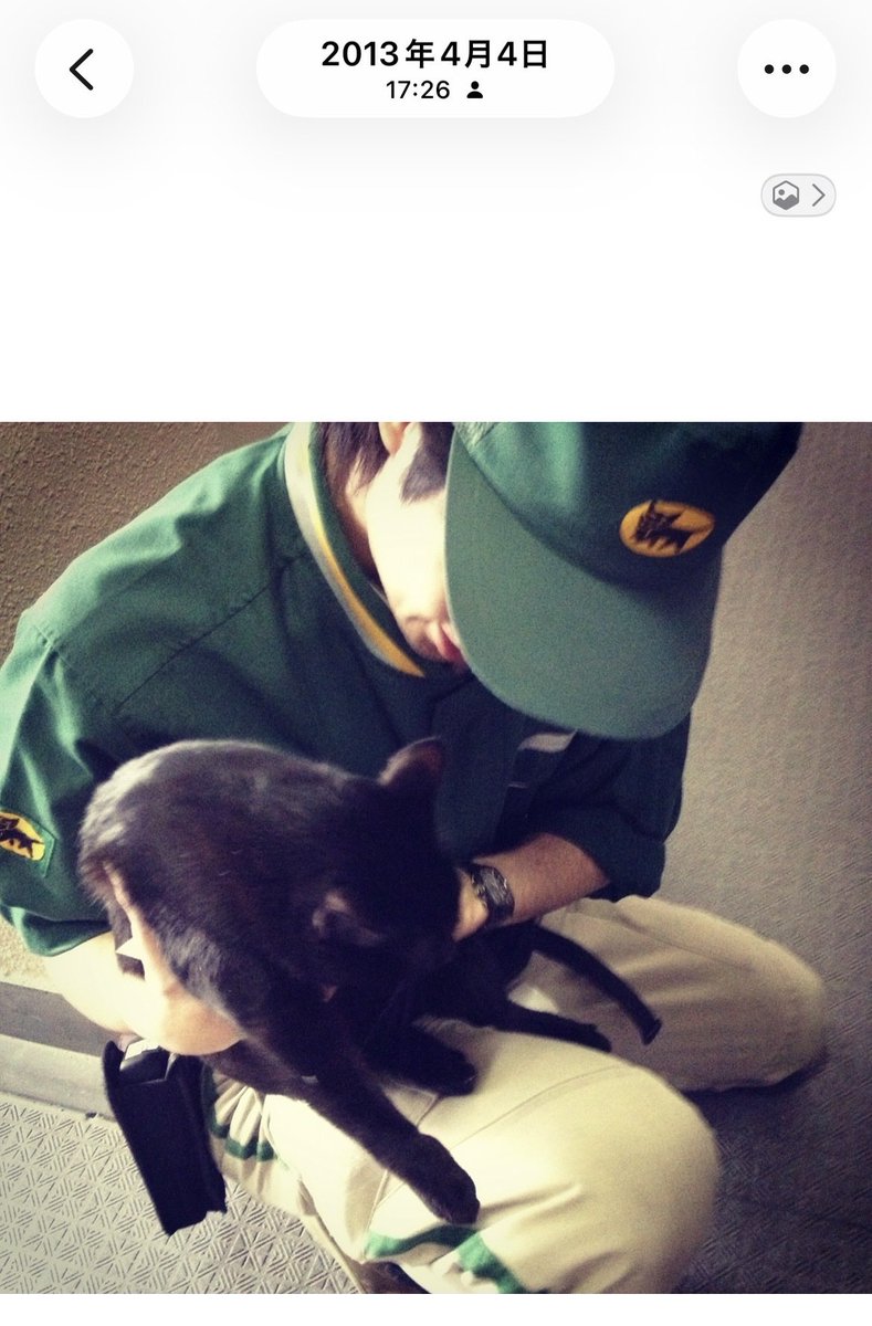 mallelabrocante's tweet photo. クロネコヤマトさんが来た時、
はしゃいで玄関に飛び出てしまったけど
無事捕獲してもらい、事なきを得た
若き日の黒猫sue様 https://t.co/DKytTTVKrG