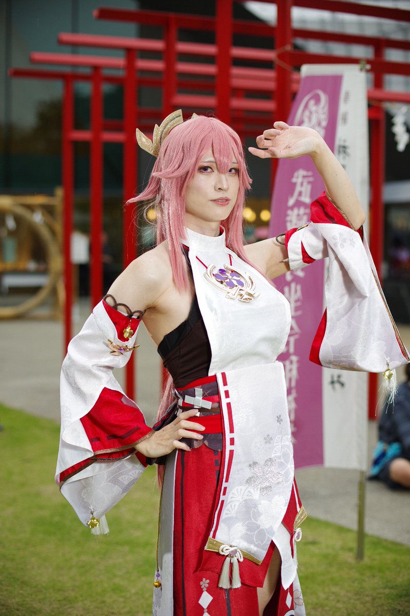 stokes_kurau's tweet photo. 【Cosplay】原神 八重神子
📸:@dorado1105 
アコスタところざわにて
#アコスタところざわ #genshincosplay https://t.co/w758vjfiuS