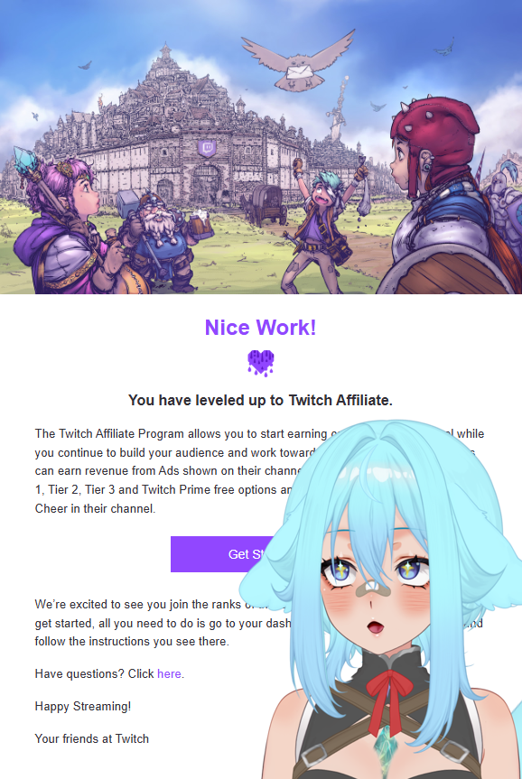 CorruptLullaby's tweet photo. Thank you guys SOOOO much!! We finally hit Affiliate!
I will do my very best to create and entertain!!
As a thank you I am giving you guys your very own look!
So stay tuned in to see your own little character sheet
Thank you again my little fluffles~

#ENVtuber https://t.co/BCcBhsEcPp