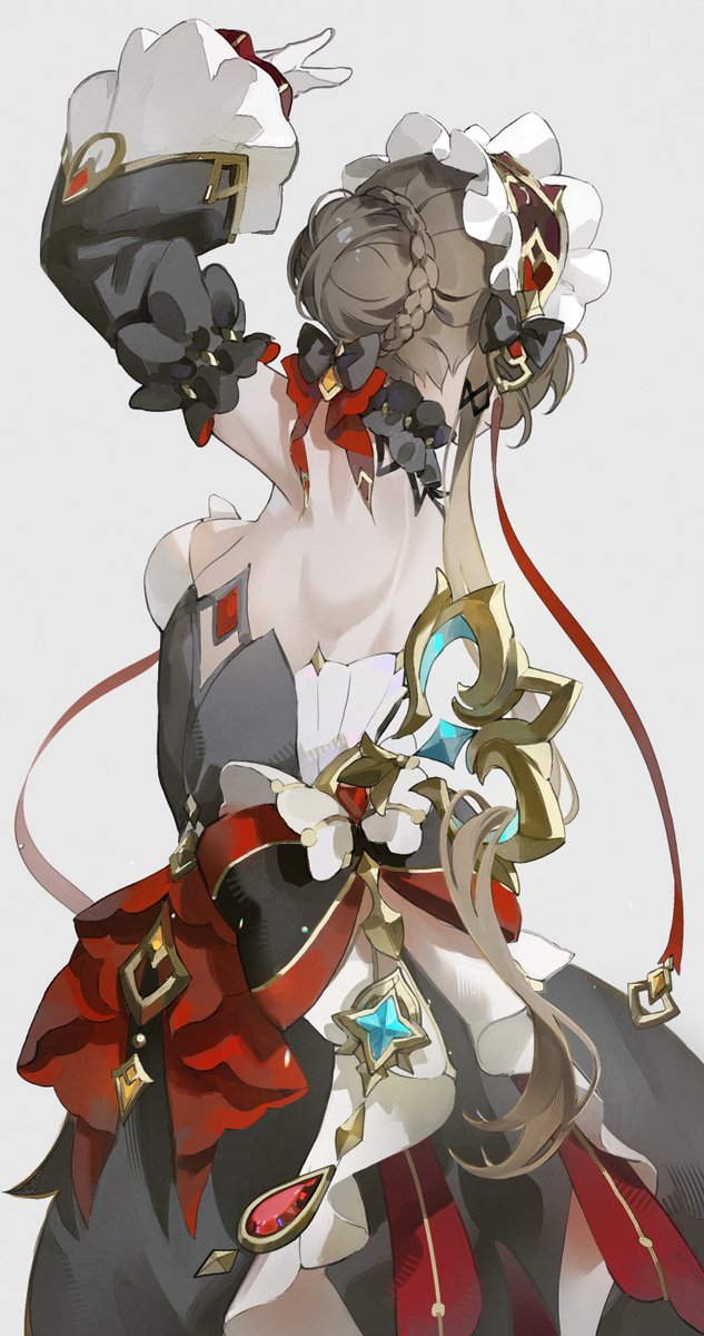 KuroshiroX's tweet photo. Graceful Marionette Sandrone🗝️
#サンドローネ https://t.co/KV0Eo7QB6q