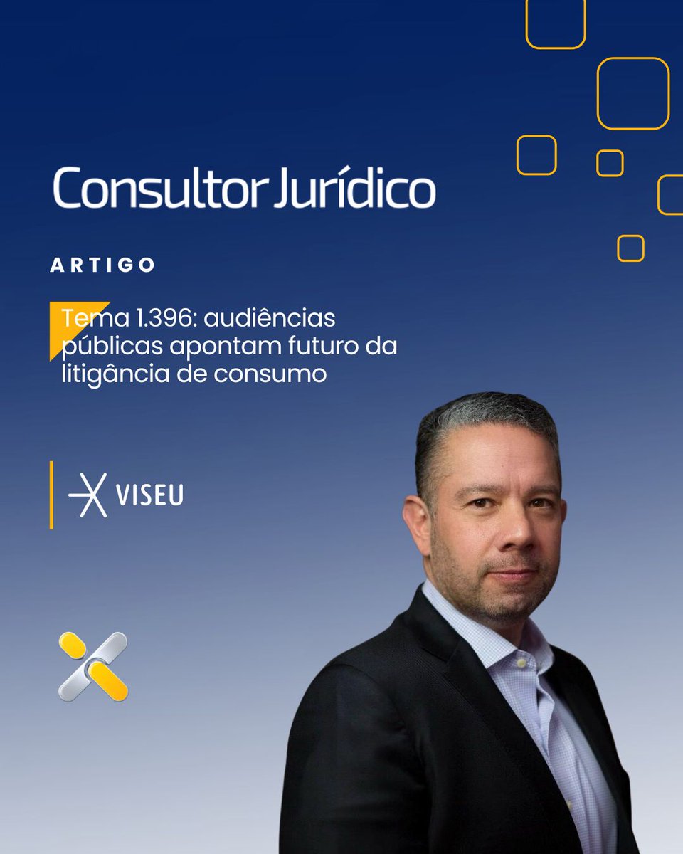 Ass_Exclusiva's tweet photo. Tema 1.396: audiências públicas apontam futuro da litigância de consumo | artigo de Ricardo Motta, sócio do Viseu Advogados, publicado na revista @ConJur_Oficial.
https://t.co/ZdIPpTZFj5 https://t.co/nzly7LUH4V