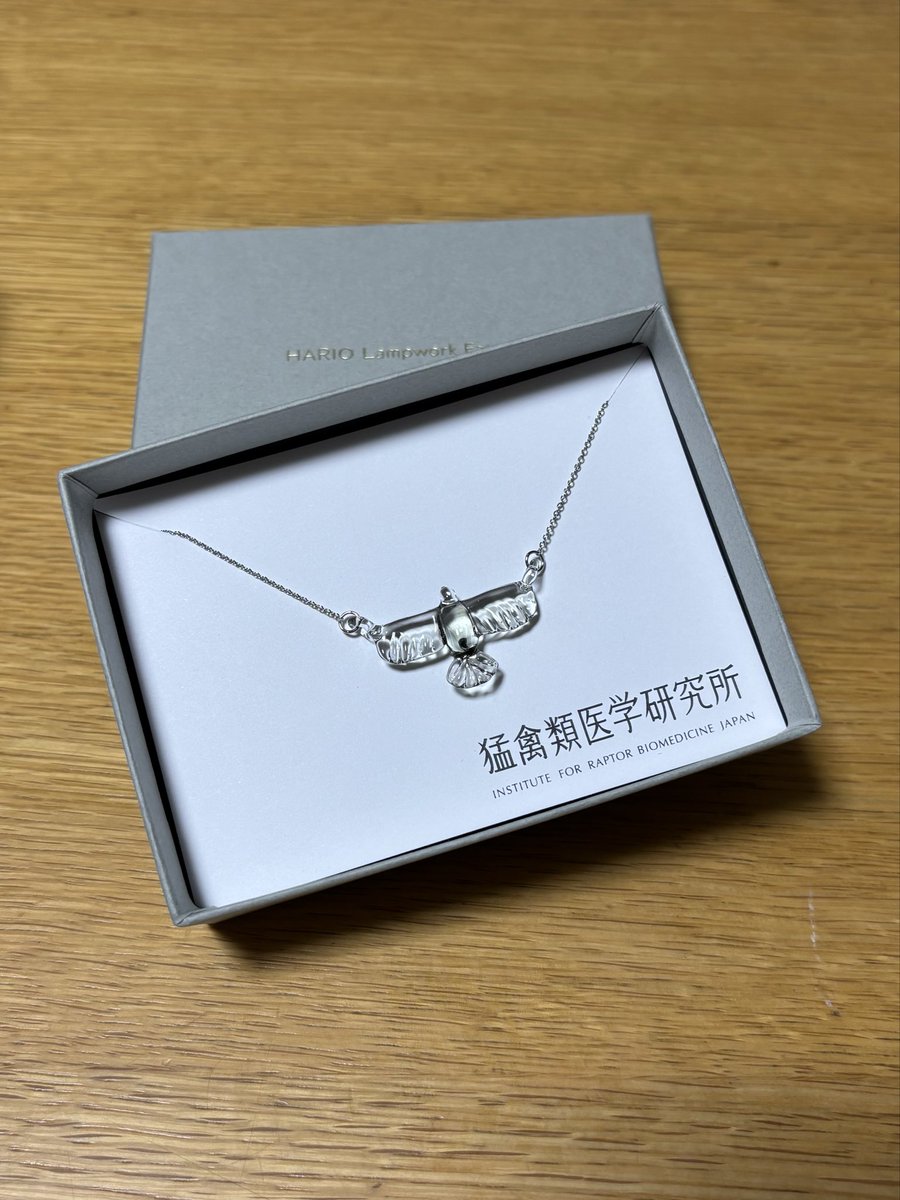 327Bell's tweet photo. オジロワシネックレス届いた！
猛禽好き、アクセサリー好きにはたまらないです！！大事に使います。 https://t.co/PQVRuzrwcU