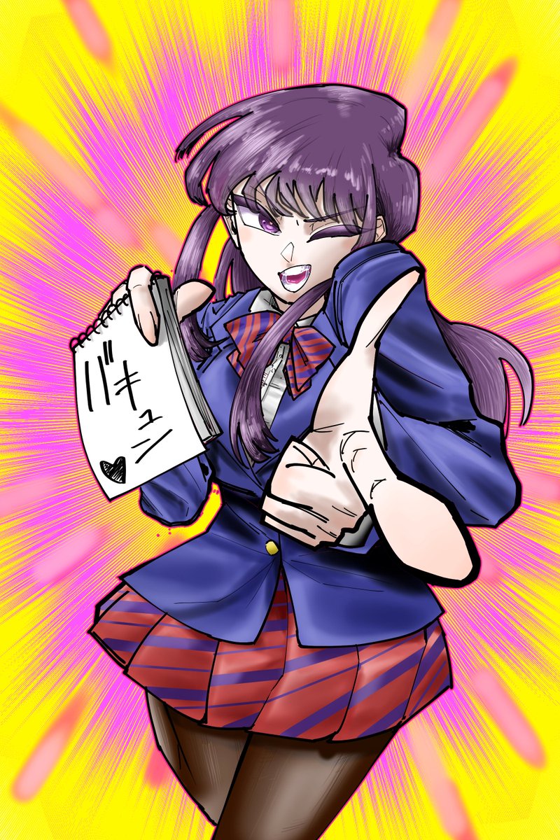 _029000's tweet photo. ＃古見さん ＃komisan

古見さん『・・・・・・・！！』 https://t.co/d3i059WoGD